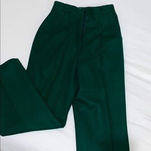 Vintage High Waisted Wool Trousers!